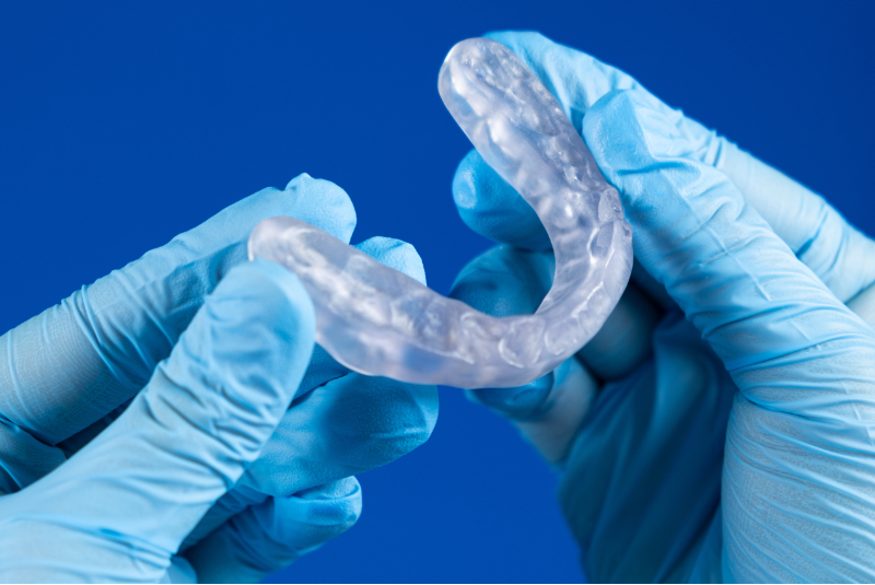 Knirscherschienen/Sportmundschutz